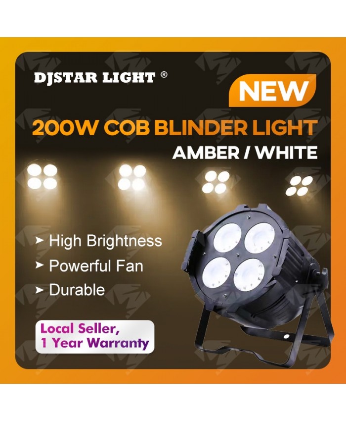 Stock！200W cob 4-Eye surface light four eye spotlight Par light stage light/cob light/par led lights